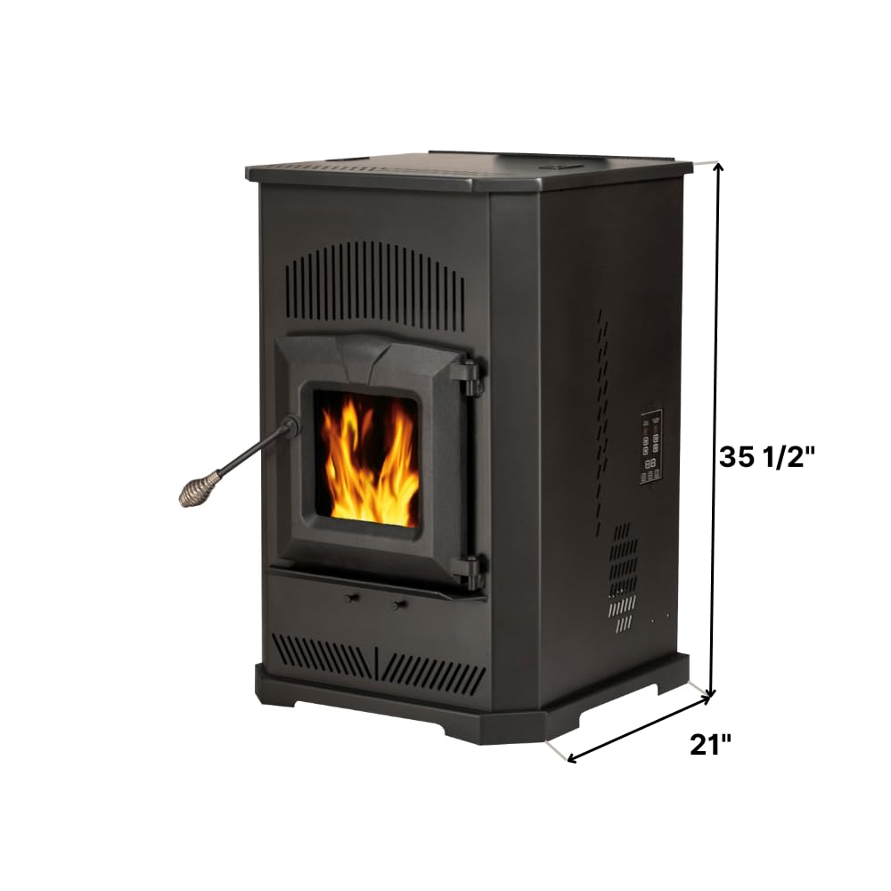 Amazon.com: Englander 25-CAB80 Medium 2020 EPA certified Pellet Stove -  32,000 BTU - 2,000 sq.ft, Model# ESW0021 : Home u0026 Kitchen