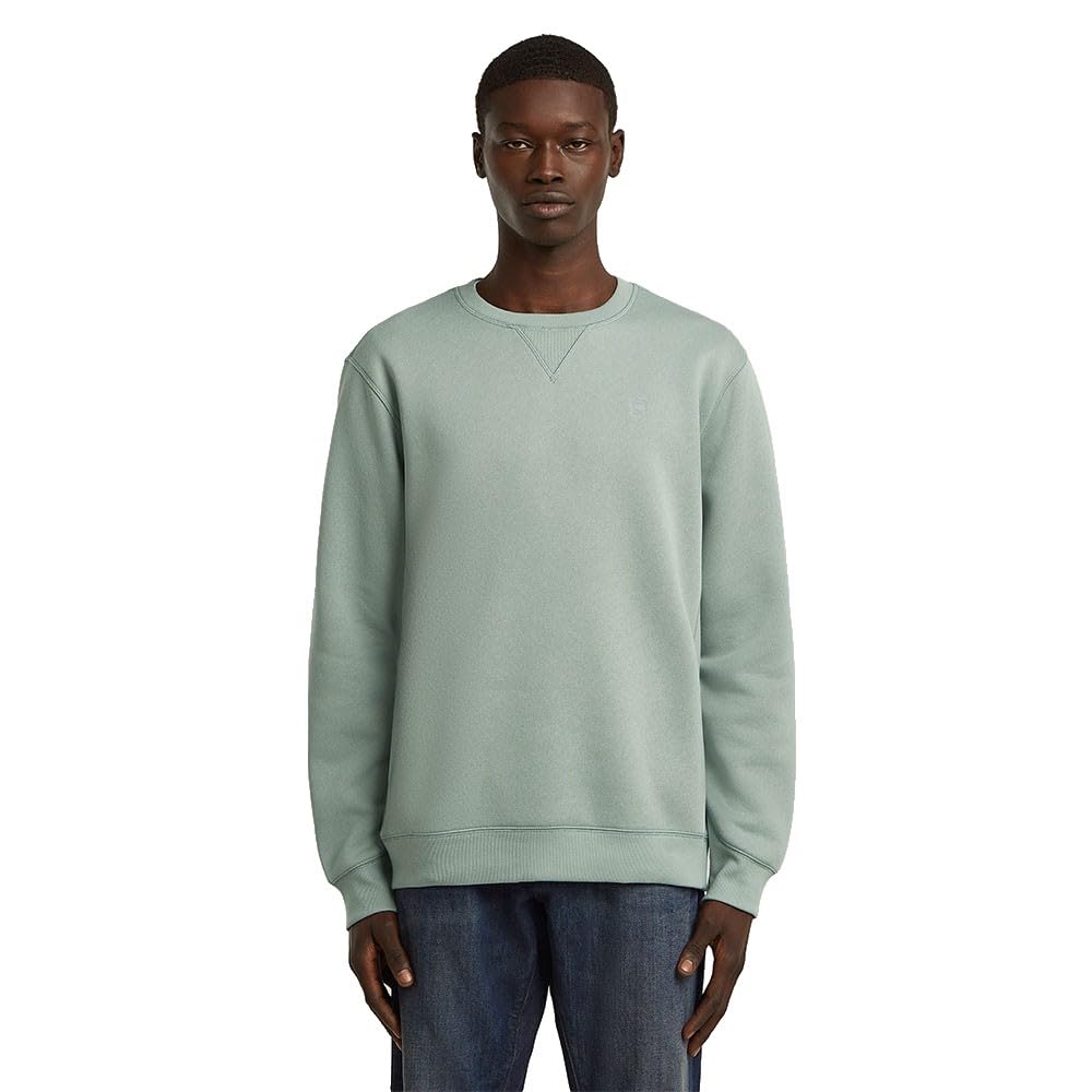 G-STAR RAW Premium Core Hooded Zip Sweatshirt Men's Hooded Sweatshirt, blue (Sartho Blue C235-6067