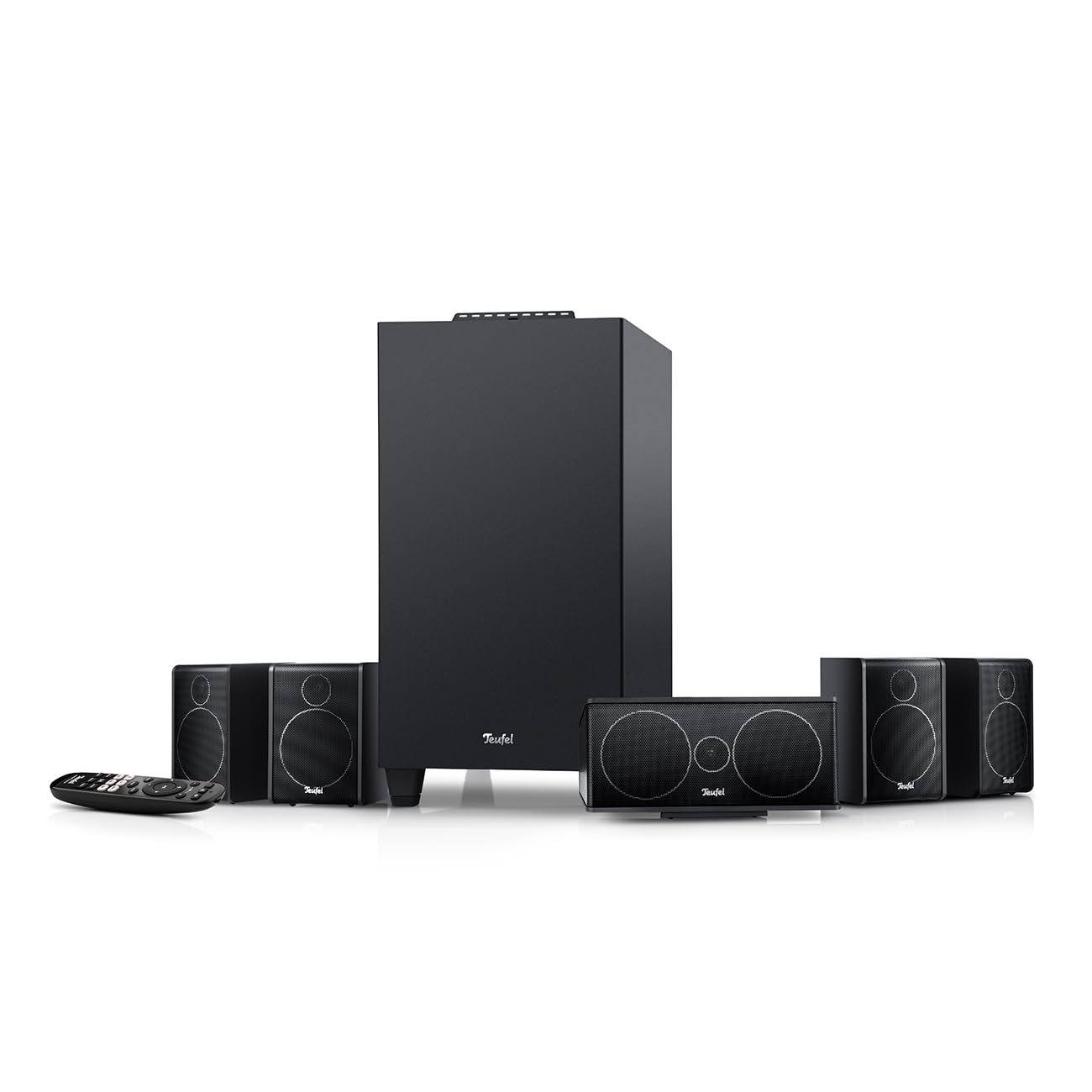 Teufel CONSONO 25 Système Home Cinéma Surround 5.1 avec Bluetooth, Dolby Audio, HDMI ARC CEC