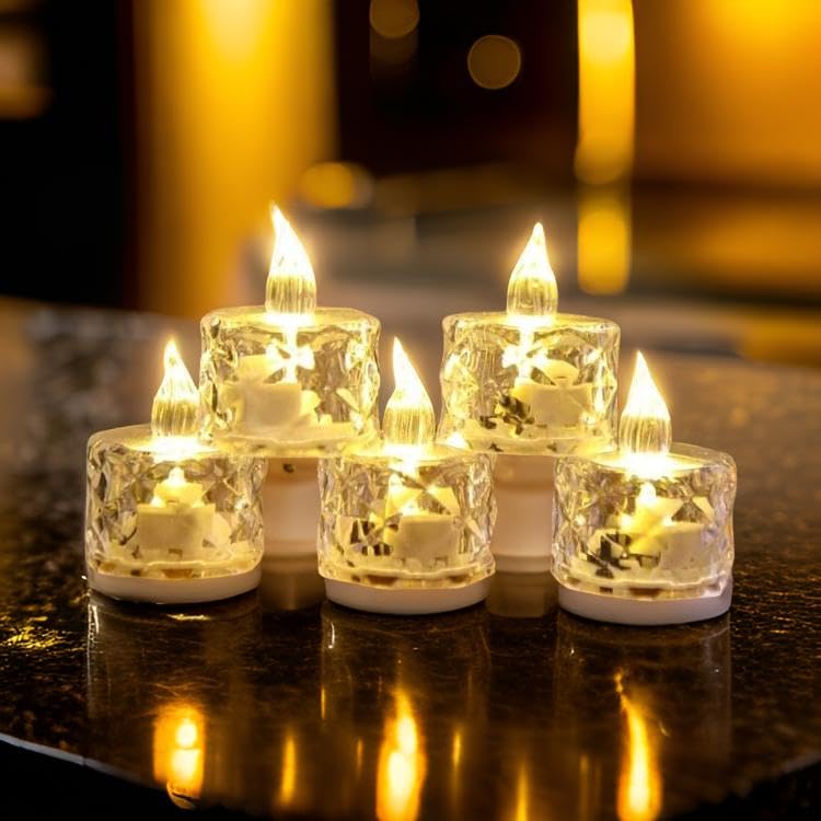 Bougies chauffe-plat LED sans fumée pour illuminer votre intérieur sans danger