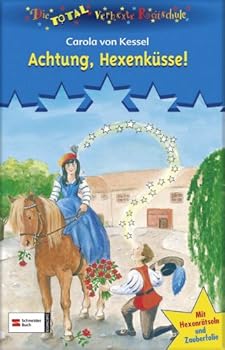 Paperback Die total verhexte Reitschule 06. Achtung, Hexenküsse! [German] Book