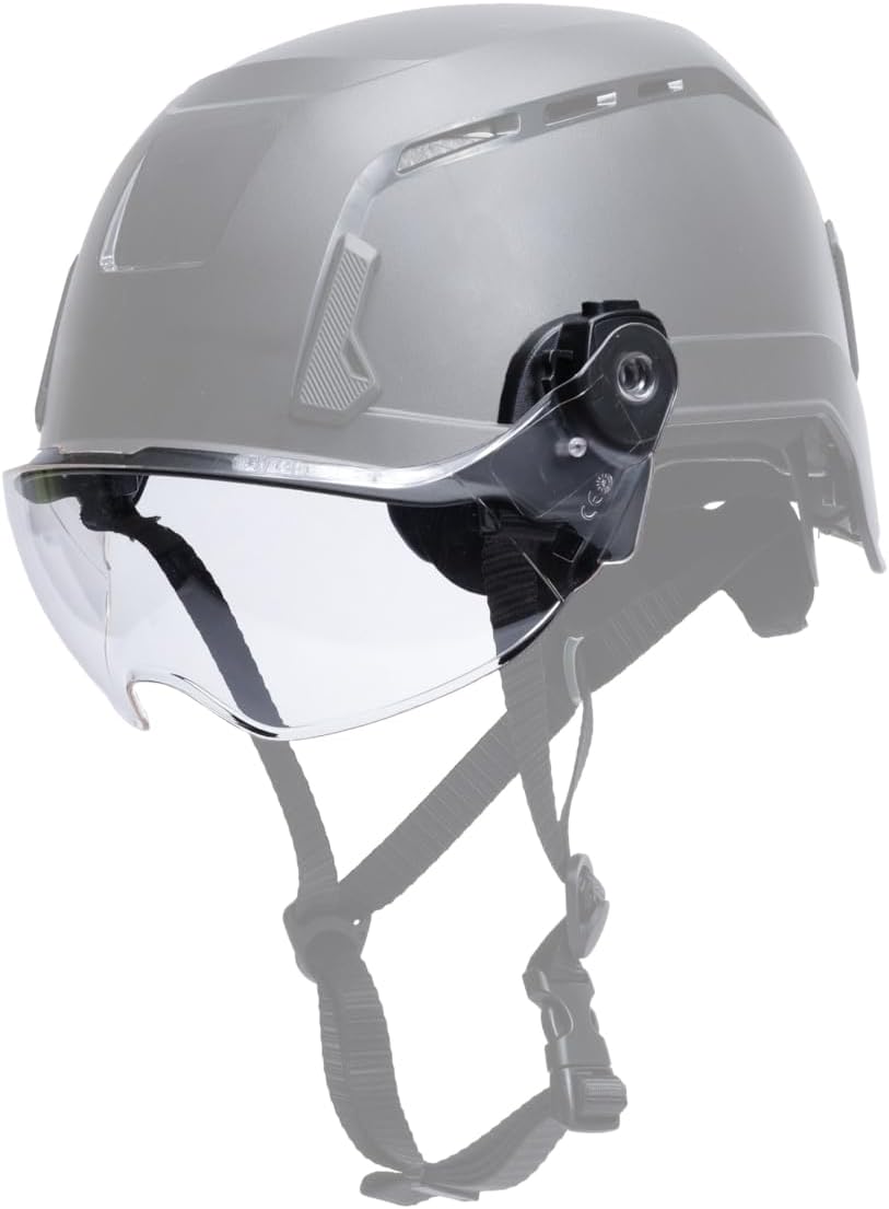 Pyramex SL T2 Type II Safety Helmet Accessory Clear Anti-Fog Visor With Clips