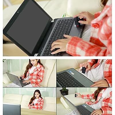 Mini 2.4G Wireless Finger Ring Mouse Ergonomic Handheld Optical Travel Mice(Black), 500355111A2