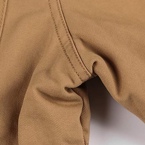 image for Daoroka Men Coat&Jacket Big Daoroka Men's Autumn Winter Thick Warm Poc