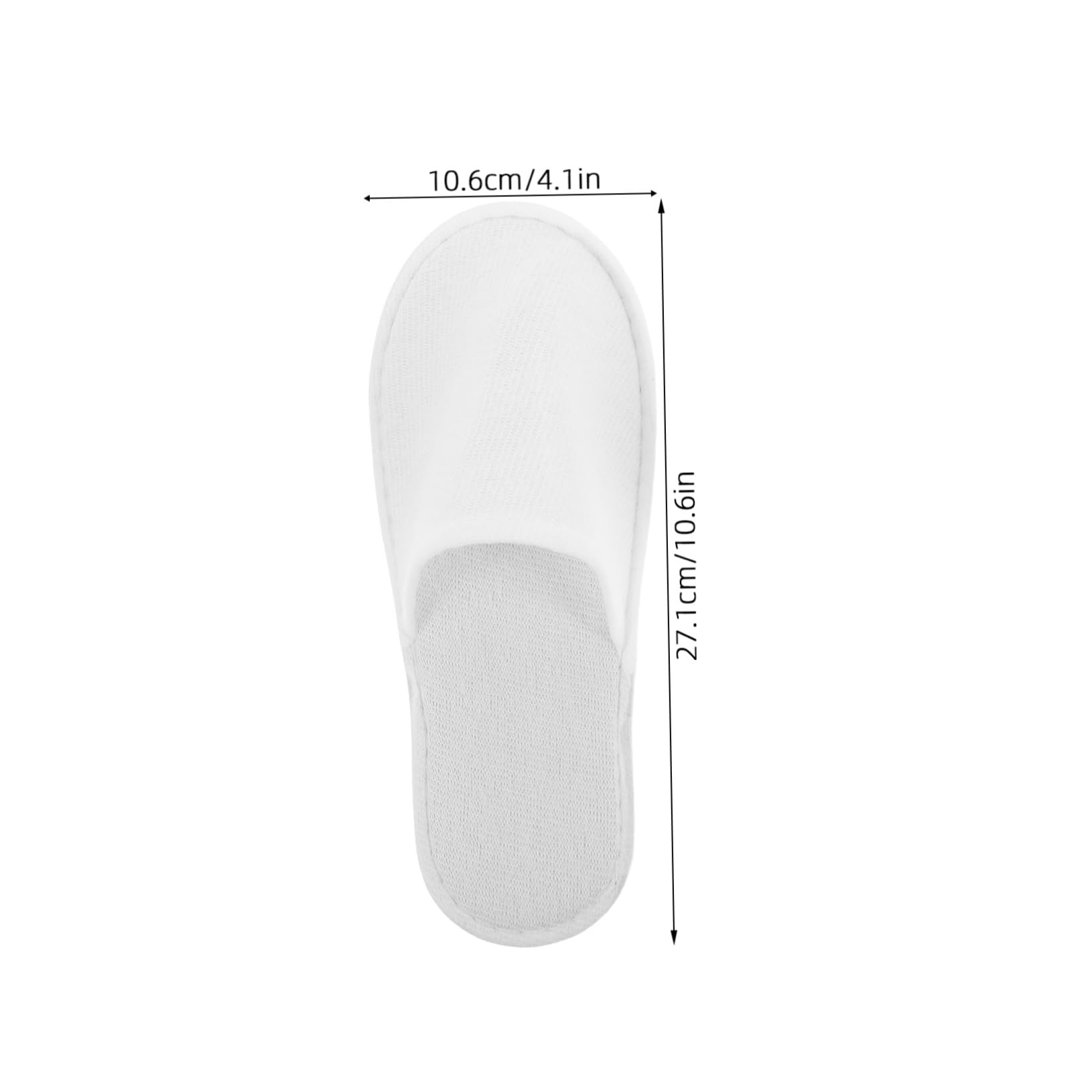 Healeved 28 Paare Einweg Hausschuhe mit Geschlossener Spitze Rutschfeste Gepolsterte EVA Sohle Unisex Gäste Slipper für Spa Reise Hotel Hochzeit Party und Wellnessbereich