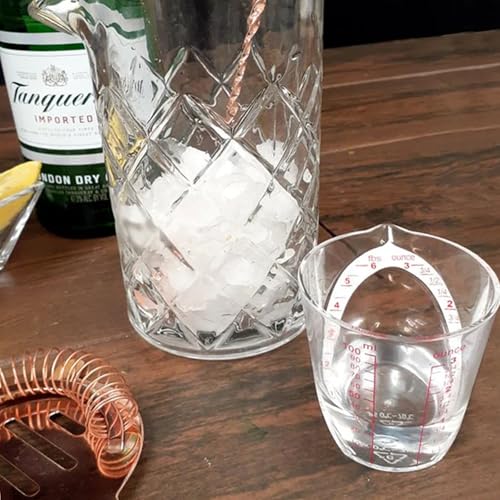 Vaso medidor plástico Angulado 3 oz miniatura 3
