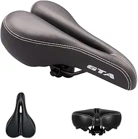 Selim Banco Bike Spinning Vazado Confort Mtb Espuma Macia