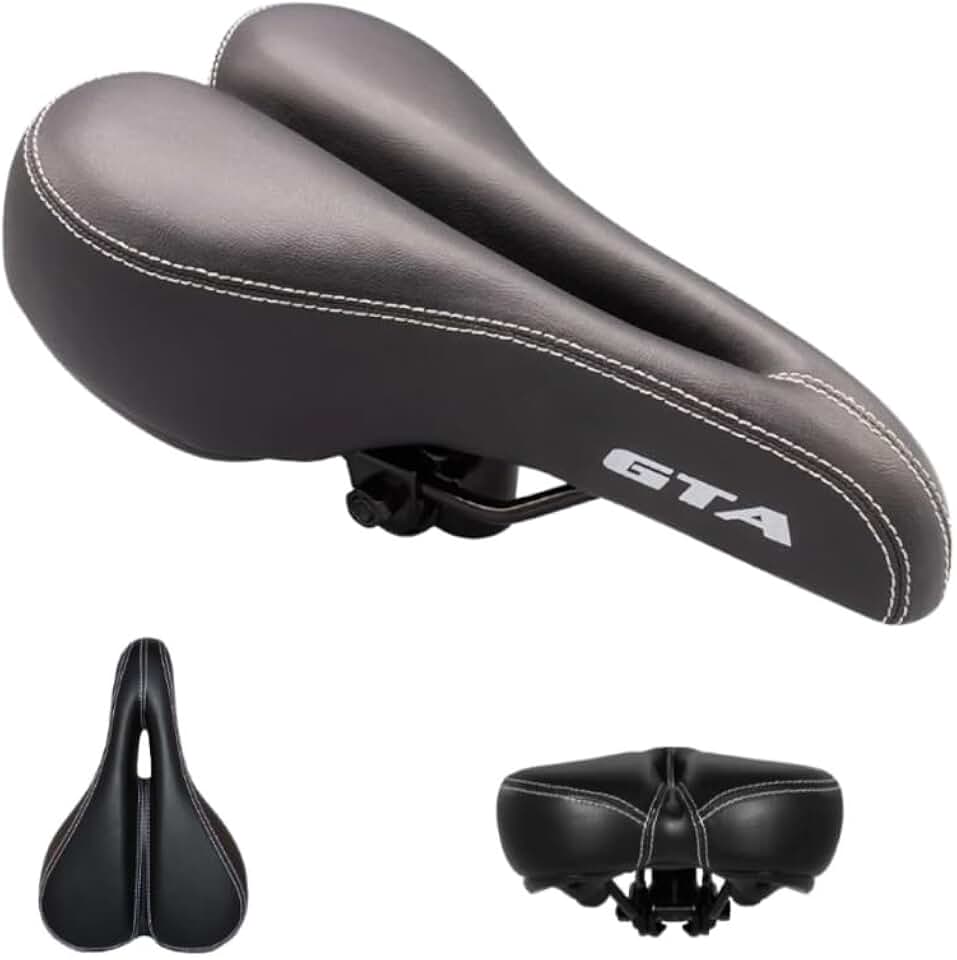 Selim Banco Bike Spinning Vazado Confort Mtb Espuma Macia