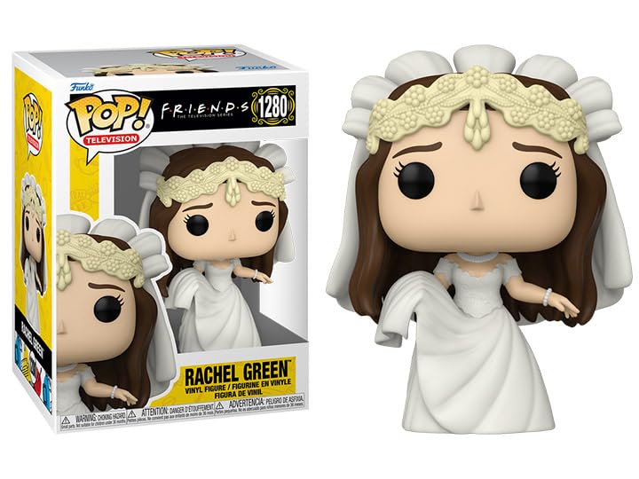 POP TV: Friends - Rachel Green in Wedding Dress Funko Vinyl Figure (Bundled  with Compatible Box Protector Case), Multicolored, 3.75 inches: Buy Online  at Best Price in UAE - Amazon.ae