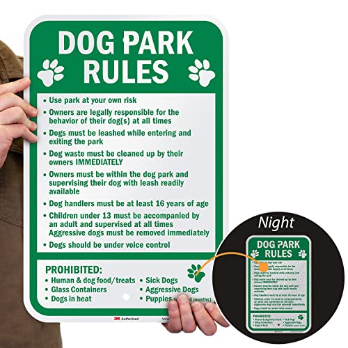 Règles de parc à chien panneau extérieur résistant aux intempéries - 3