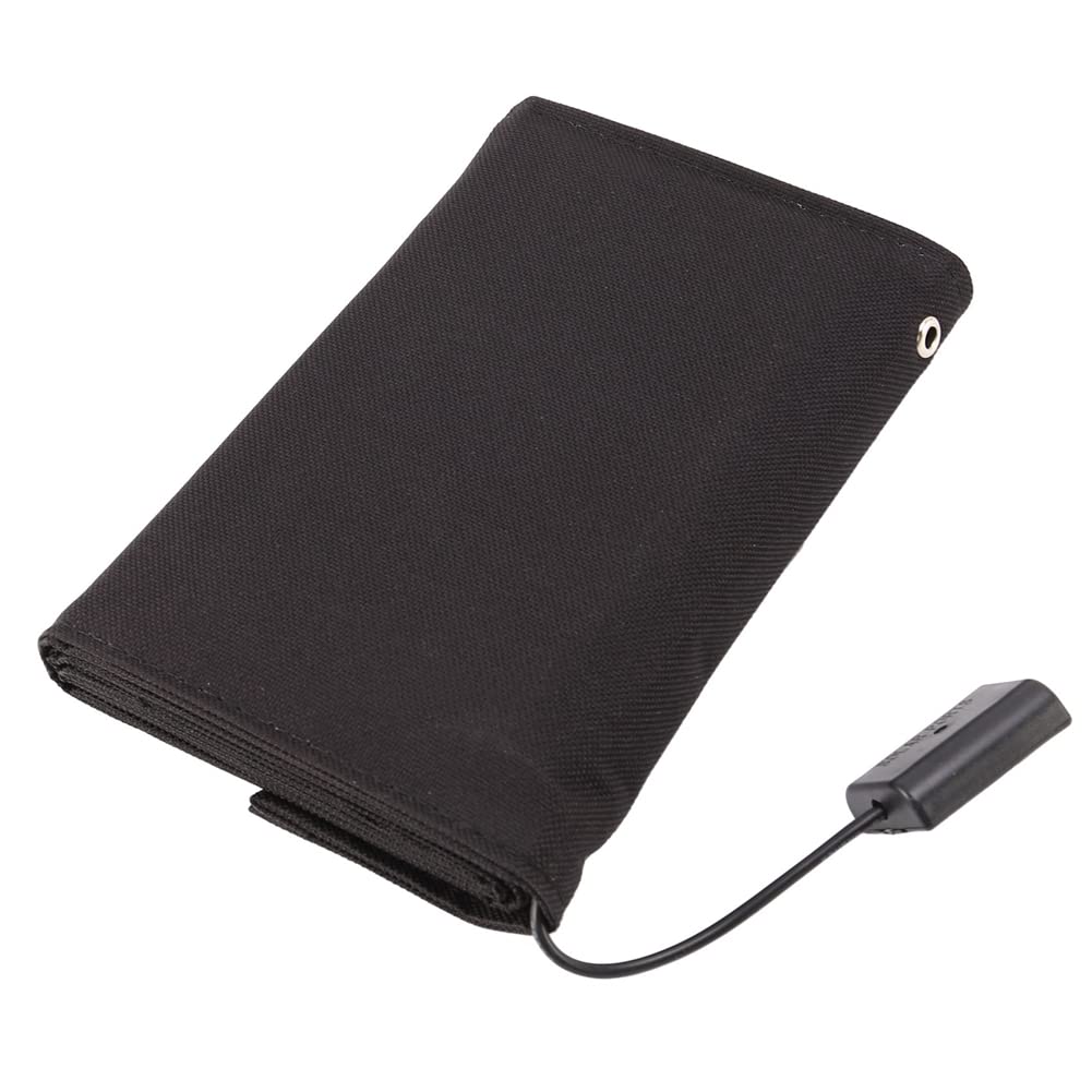 2X Pannello Solare USB Pieghevole da 70 W Caricabatteria da Pannello Solare Impermeabile Pieghevole
