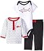 Yoga Sprout Long Sleeve Top, Bodysuit and Pant Set