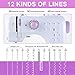 Sewing Machine for Beginners & Kids, Mini Portable Sewing Machines with 12 Built-in Stitch Patterns, 2-Speed Foot Pedal, Perfect for Teaching Daughter Granddaughter to Sew(27 Pieces Sewing Kit & Case)