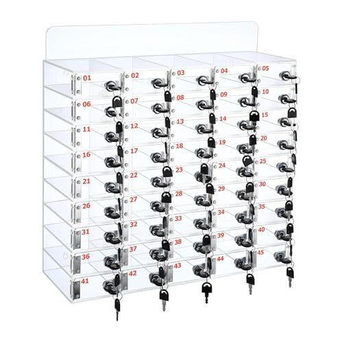Boîte de rangement pour téléphone contre la triche et le vol d'appareils en examen