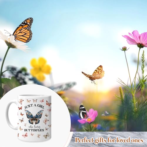 Taza de cerámica personalizada con mariposas 11oz miniatura 4
