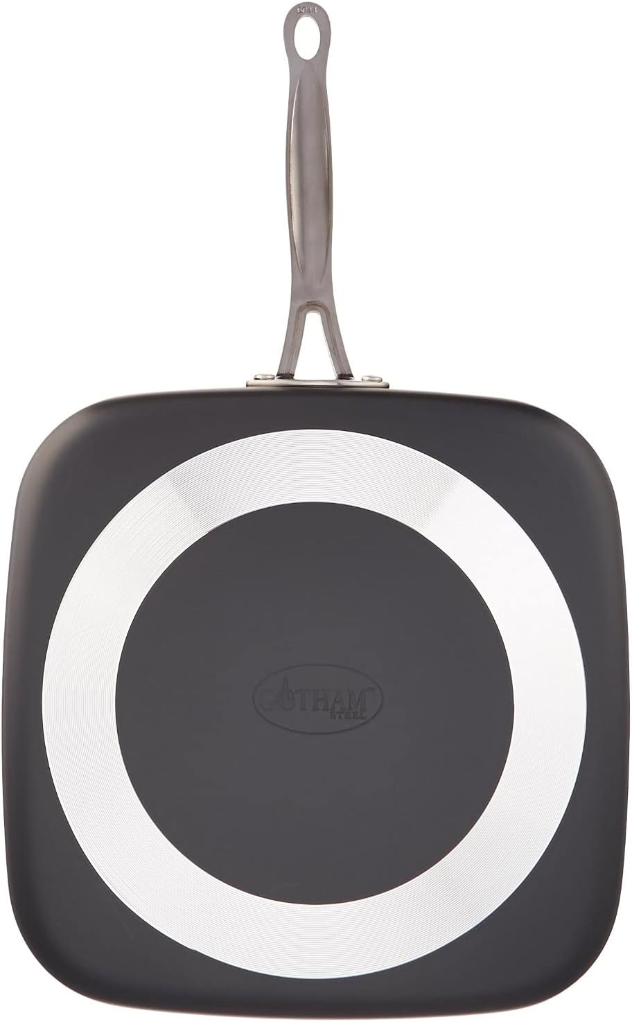 Gotham Steel Nonstick Griddle Pan – 10.5” Griddle Perfect for making Eggs, Pancakes, Bacon and More – Coated with Ceramic and Titanium, Dishwasher Safe with Stay Cool Stainless Steel Handles