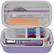 Pencil Case Pen Pouch Bag, Large Capacity Pencils Organizer Holder Office College Stationery Pen Marker Storage Supplies for adults, NOT INTENDED FOR USE BY CHILDREN 12 AND UNDER, Box Only Purple