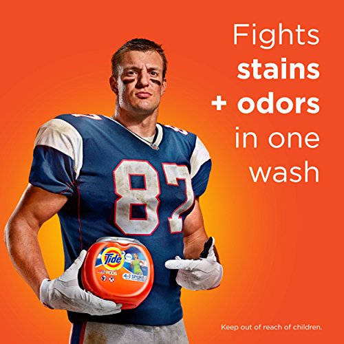 Tide Pods Plus Febreze, Sport Odor Defense Liquid Laundry Detergent Pacs, Active Fresh Scent, 26 Count #TOP2