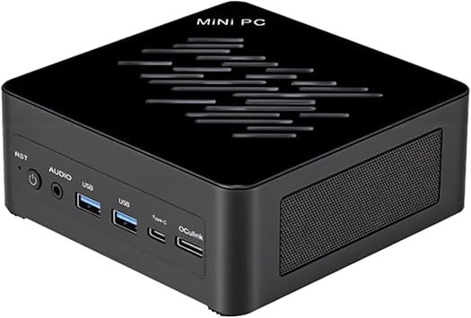 Mini Gaming Computer,Core Ultra 7 165H, (up to 5.0 GHz) No RAM No ROM No OS,OCuLink USB4,2 * 2.5G LAN,2*NVMe,Desktop Mini PC