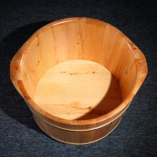Masajeador de pies spa cubo de madera sólida Katzowen miniatura 5