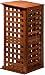 dobar 29097 FSC Chimenea Madera Estante de Madera para Interior y Exterior...