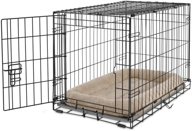 EveryYay by Petco 1-Door Dog Crate Medium 30" L X 19.1" W X 21.5" H Black: No Handles