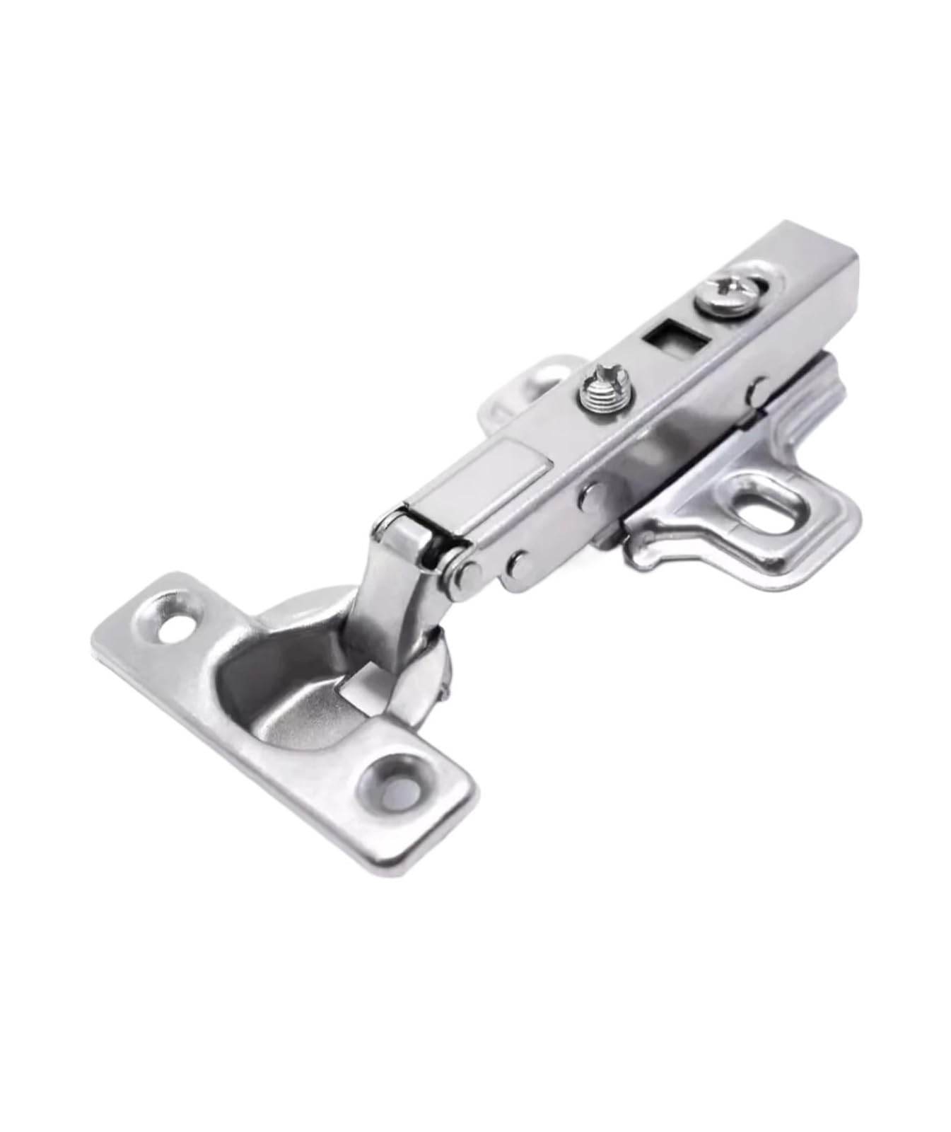 Iklaaqetbxps Half Overlay 1Pc 26Mm Cup Hydraulic Buffer Hinges, Mini Dampening For Narrow Cupboard And Cabinet Doors(Half Overlay 1Pc)