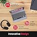 Brydge 9.7 Keyboard for iPad 9.7-inch for iPad 6th Gen (2018) | iPad 5th Gen (2017) | iPad Pro 9.7 inch | iPad Air 1 & Air 2 | Aluminum Bluetooth Wireless Keyboard (Space Gray)