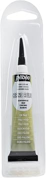 Pebeo Vitrail Glass Paint 773400 Konturenpaste 20 ml Tube in Blister Packaging Golden