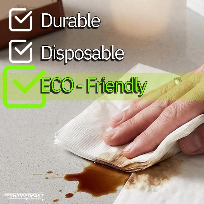 White Cocktail Napkins Bulk 1000 Count | Disposable Paper Beverage & Dinner Napkins | Soft, Absorbent Party Napkins for Weddings, Bars, Restaurants, Birthdays, Catering & Special Events image 3