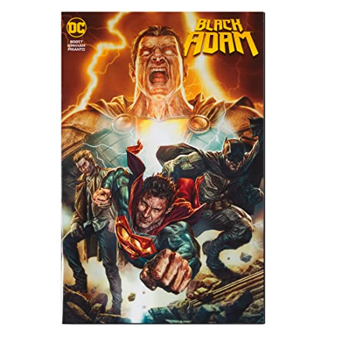 Figura Black Adam McFarlane TM15901 multicolor altamente articulada 4