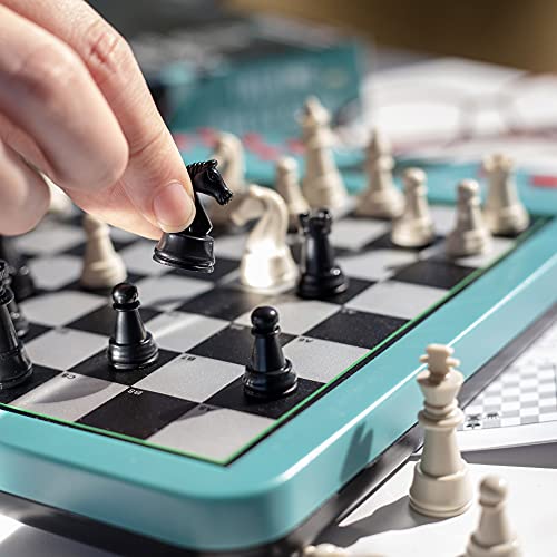 Set de Ajedrez Electrónico con 8 Juegos y Coach Inteligente miniatura 2