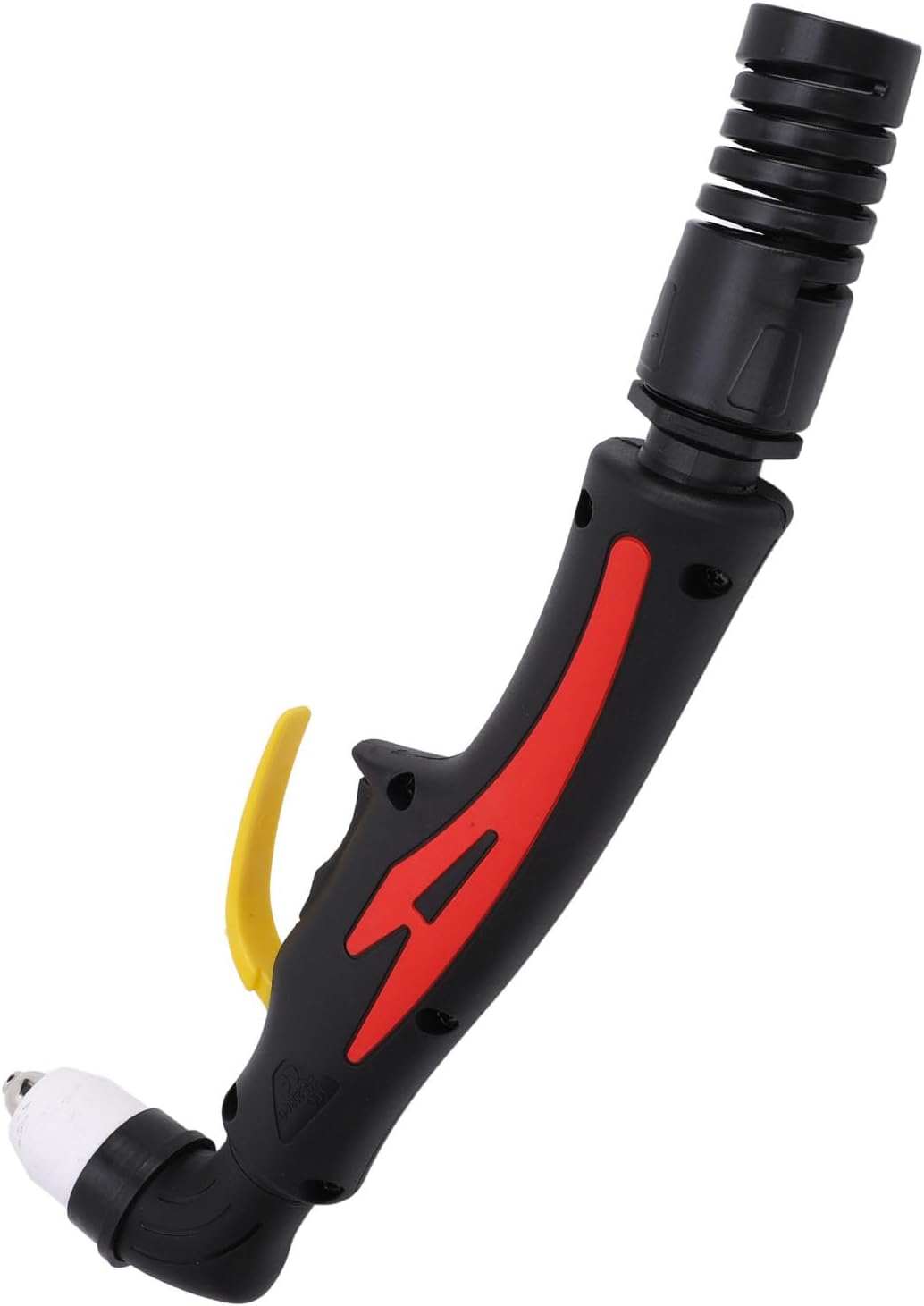 80A Plasma Cutting Torch Head Professional P80 Fast Cutting Plasma Cutting Torch Head with Welding Accessories (Reddish Black)