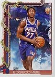 2025-26 Topps Holiday #H163 VJ Edgecombe RC Rookie Philadelphia 76ers NBA Basketball Base Trading Card