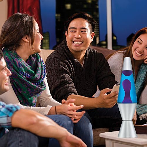 LAVA Lamp Classic, 14.5-inch, Purple/Blue, Aluminium, 25 W