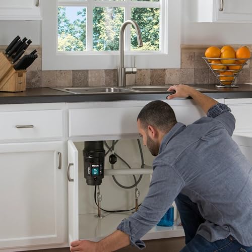 Miniatura 11 de Moen Gxp50c Gx Prep Series Pro - Triturador De Basura De Alimentación Continua De 1 2 Hp, Cable De Alimentación Incluido O Sin Terminar, 5.4 X 13.4 X 5.4 Pulgadas