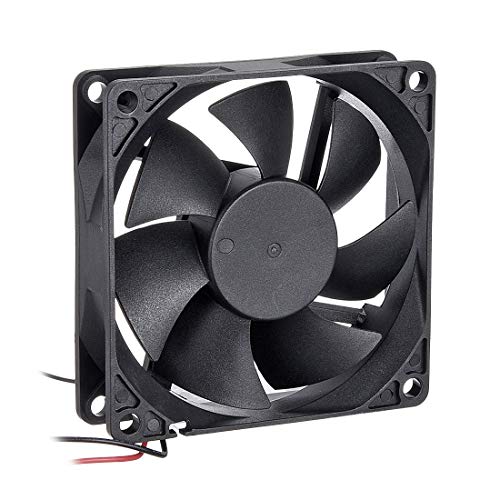 sourcingmap SNOWFAN Authorized 80mm x 80mm x 20mm 12V Brushless DC Cooling Fan #0302