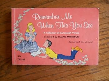 Remember Me When This You See