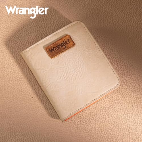 Image of Montana West X Wrangler Small Minimalist Wallets for Women Slim Thin Wallet Card Cases Money Organizer Thin Mini Pocket Wallet with Rfid Lining and A Coin Purse
