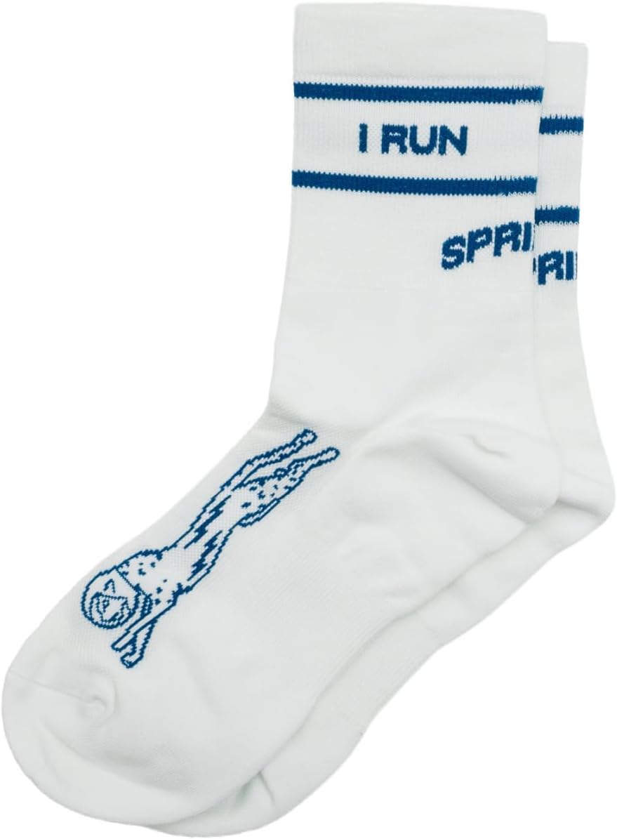 Sprints Core Zero Running Socks – Moisture-Wicking Crew Socks