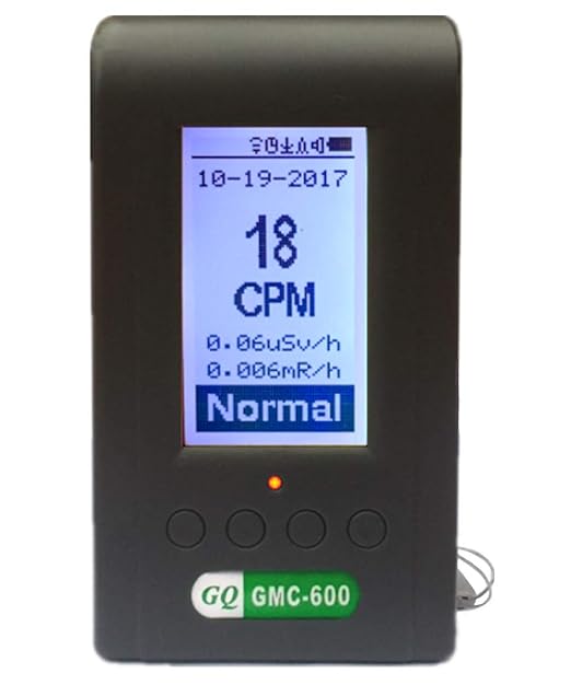 GQ GMC-600 Plus Geiger Counter Radiation Detector Dosimeter Alpha Beta Gamma X-ray