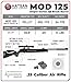 Wearable4U - Hatsan Mod 125 Sniper .25cal 900 FPS / 34 FPE - Vortex Piston Break Barrel Air Rifle 25 Caliber + 3-9Ã—40 Scope, Adjustable Cheek Piece & QuietEnergy (QE) air Gun + 150x Pellets