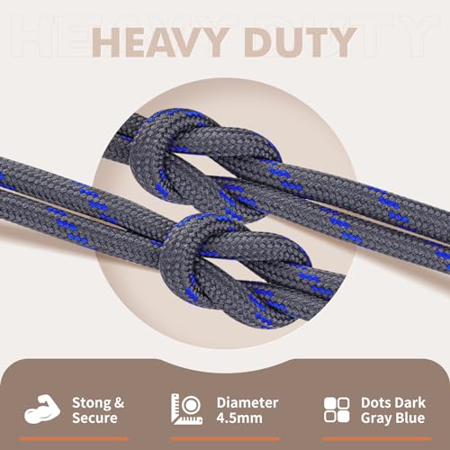 Image of Stepace 2 Pairs Round Heavy Duty Boot Laces for Hiking and Work Boots