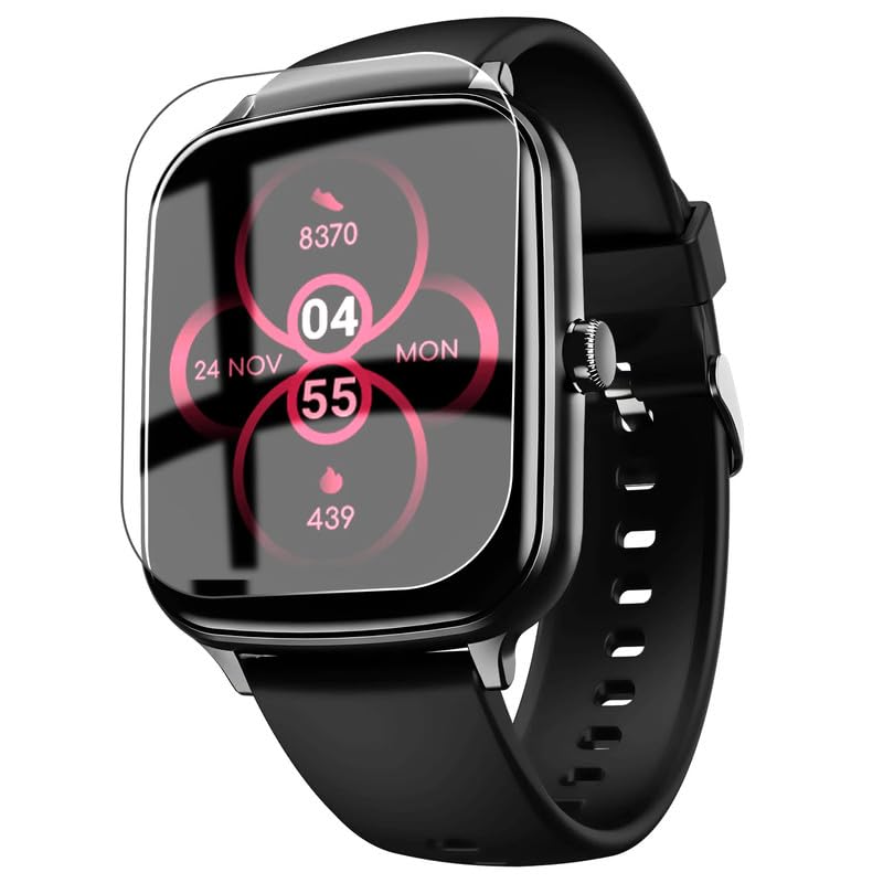 Enlinea | Pack of 3 | Screen Guard Protector For boAt Storm Call 2 (1.83") Screen Guard | Unbreakable 0.12mm Soft Flexible TPU Film Screen For boAt Storm Call 2 Smart Watch Screen Guard (B0CC2K2GLQ) Amazon Price History, Amazon Price Tracker