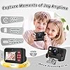 Instant Print Camera for Kids, App Printing, 1080P Video, Dual-Lens Selfie Digital Camera with 32G SD, Christmas Birthday Gifts for Girls Boys 4 5 6 7 8 9 10 11 12 Year Old, Toddler Toy_Black #5
