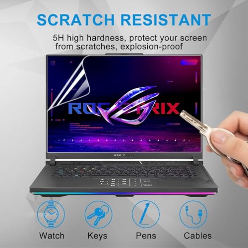 Image of Screen Protector Compatible for 2023 2022 ASUS ROG /TUF 16 inch Gaming Laptop, Zephyrus M16 / Strix G16, TUF A16 16 inch Gaming Laptop, Eye Protection Anti Glare- Matte