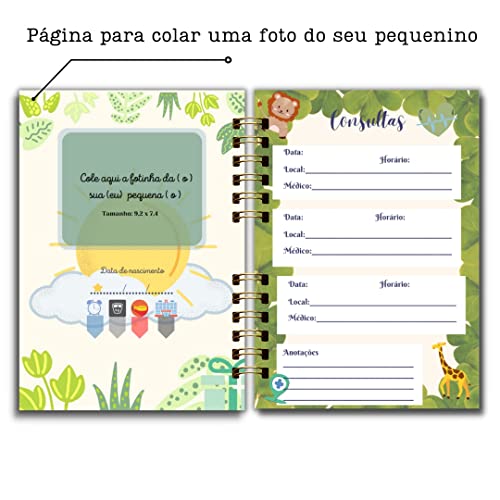 Caderneta de Vacinação da Criança - Modelo Safari