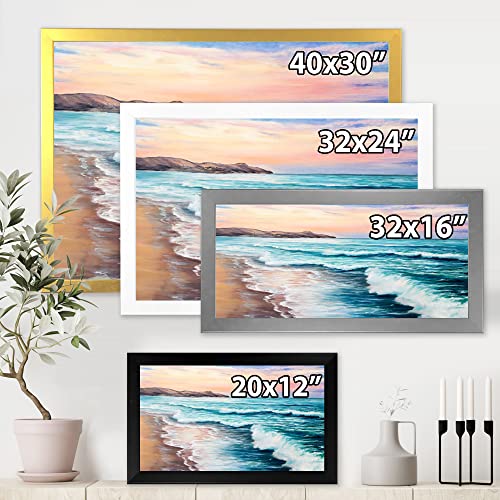 Cadre déco vagues océaniques DesignQ pour sublimer votre chambre
