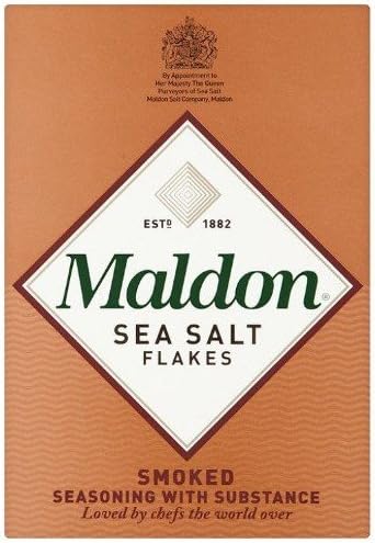 Maldon Salt - Sal marina ahumada (paquete de 10) - 4.41 oz | Paquete de 10 unidades