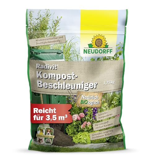 Neudorff Radivit Kompost-Beschleuniger – Bio Schnellkomposter zersetzt...